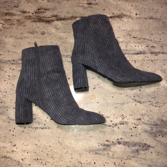 Blue suede boot - Picture 3 of 4